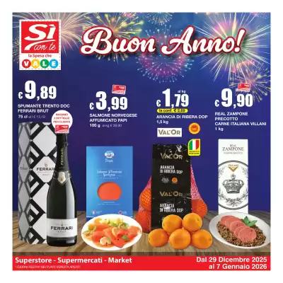 Volantino Sì con te (valido fino al 7-01)