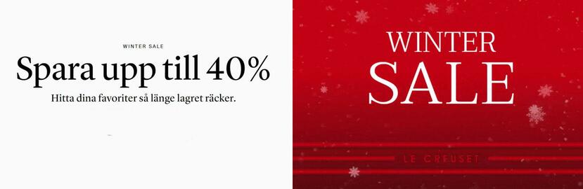 Le Creuset reklamblad vecka 1 Sida 1