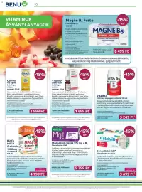Benu Gyógyszertárak akciós újság Oldal 10