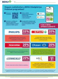 Benu Gyógyszertárak akciós újság Oldal 14