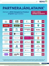 Benu Gyógyszertárak akciós újság Oldal 15