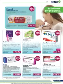 Benu Gyógyszertárak akciós újság Oldal 21