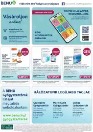 Benu Gyógyszertárak akciós újság Oldal 28