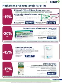 Benu Gyógyszertárak akciós újság Oldal 3