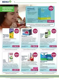 Benu Gyógyszertárak akciós újság Oldal 8