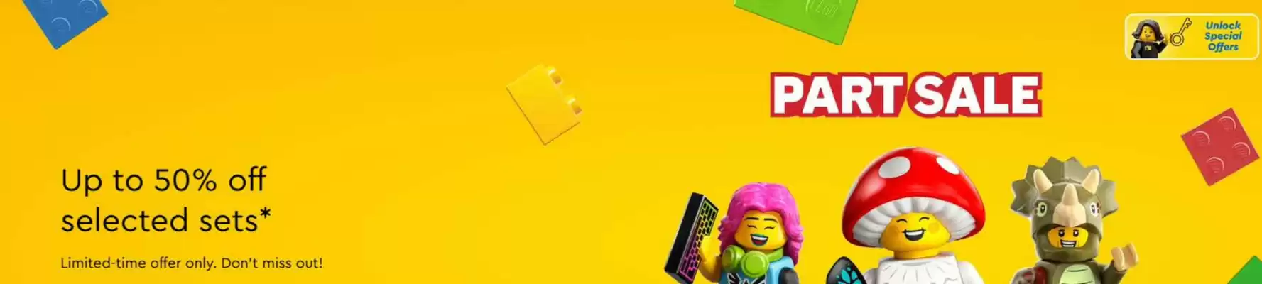 Lego catalogue (valid until 5-01)