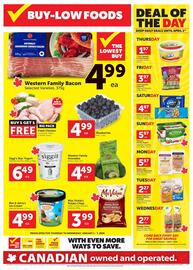 Buy-Low Foods flyer week 1 Page 1