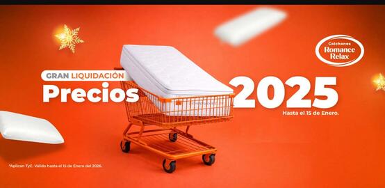 Catálogo Colchones Romance Relax Página 1