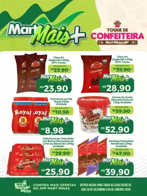 Folheto Mart Minas (válido até 4-01)