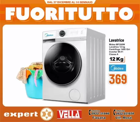 Volantino Expert Vella (valido fino al 14-01)