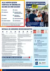Hofer Reisen Flugblatt Seite 2