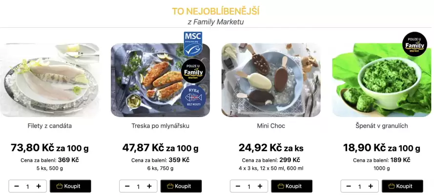 Family Market leták (platné do 6-01)