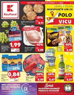 Kaufland SK akciós újság (érvényes eddig: 7-01)