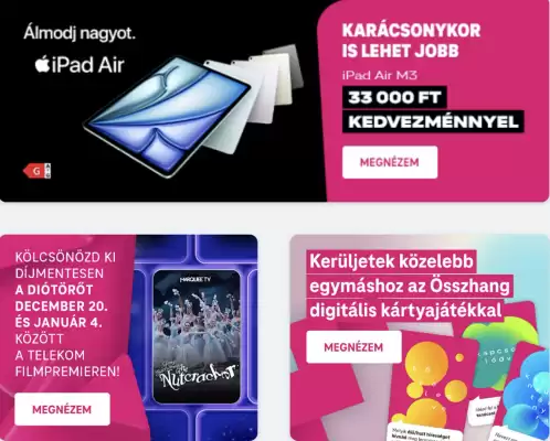 Telekom akciós újság (érvényes eddig: 6-01)