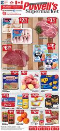 Powell's Supermarket flyer week 1 Page 1