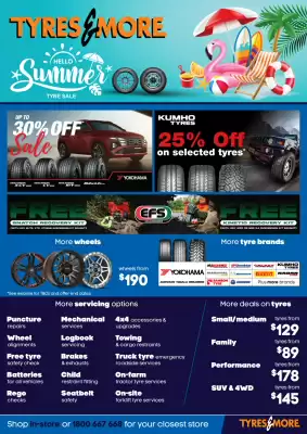 Tyres & More catalogue (valid until 28-02)