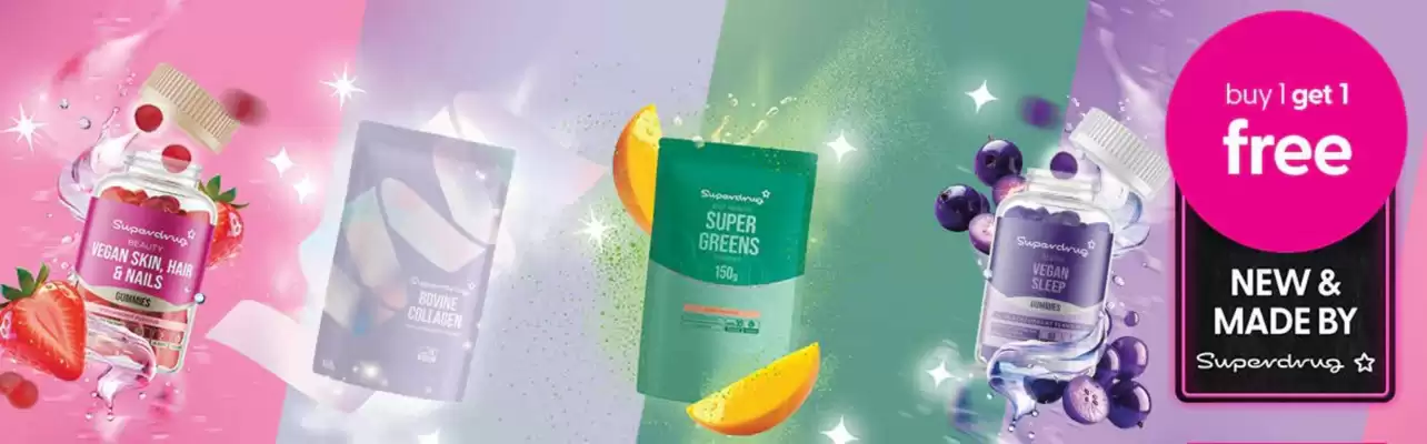 Superdrug catalogue (valid until 23-01)