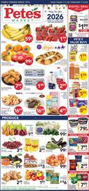Pete's Fresh Market weekly ad week 1 Page 1