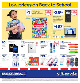 Officeworks catalogue Page 1