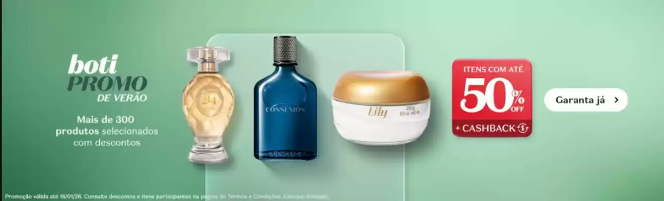 Catálogo O Boticário (válido até 18-01)