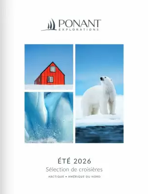 Catalogue Ponant (valable jusqu'au 31-08)