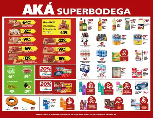 Catálogo AKÁ Superbodega (válido hasta 31-12)