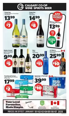 Calgary Co-op flyer (valid until 8-01)