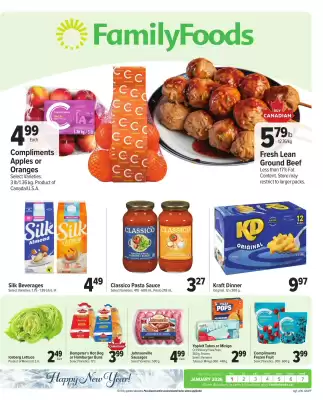 Family Foods flyer (valid until 7-01)
