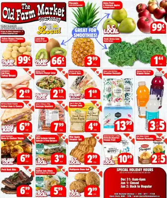 The Old Farm Market flyer (valid until 7-01)