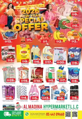 Al Madina Hypermarket catalogue (valid until 4-01)
