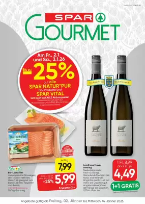 SPAR Gourmet Flugblatt (gültig bis 15-01)