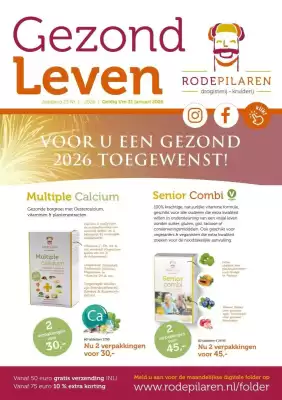 De Rode Pilaren folder (geldig t/m 14-01)