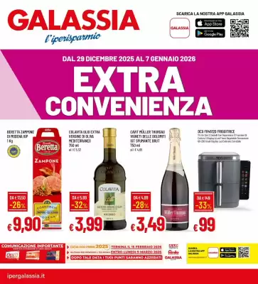 Volantino Galassia (valido fino al 7-01)