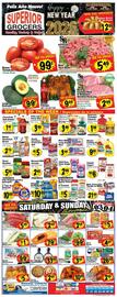 Superior Grocers weekly ad week 1 Page 1