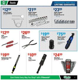 O'Reilly Auto Parts weekly ad Page 7