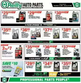 O'Reilly Auto Parts weekly ad Page 1