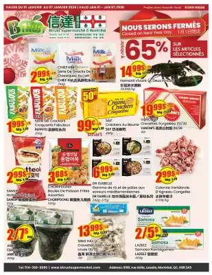 Btrust Supermarket flyer (valid until 7-01)