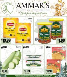 Ammar's Halal Meats flyer week 1 Page 1