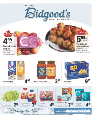 Bidgood's flyer (valid until 7-01)