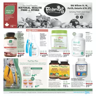 Foodsmiths flyer (valid until 31-01)