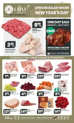 Olive Branch flyer (valid until 7-01)