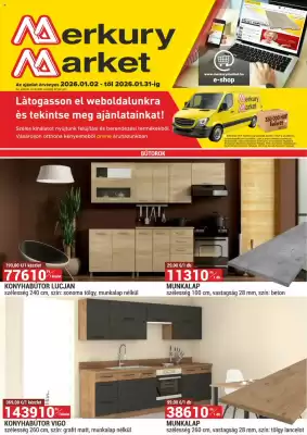Merkury Market akciós újság (érvényes eddig: 31-01)