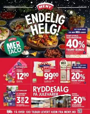 Meny kundeavis (gyldig til 3-01)