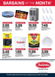 True Value weekly ad Page 1