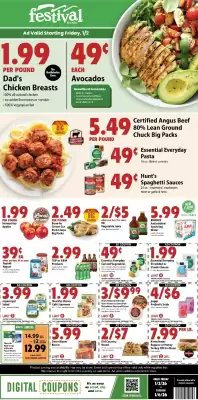 Festival Foods weekly ad (valid until 6-01)
