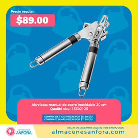 Catálogo Almacenes Anfora Página 3