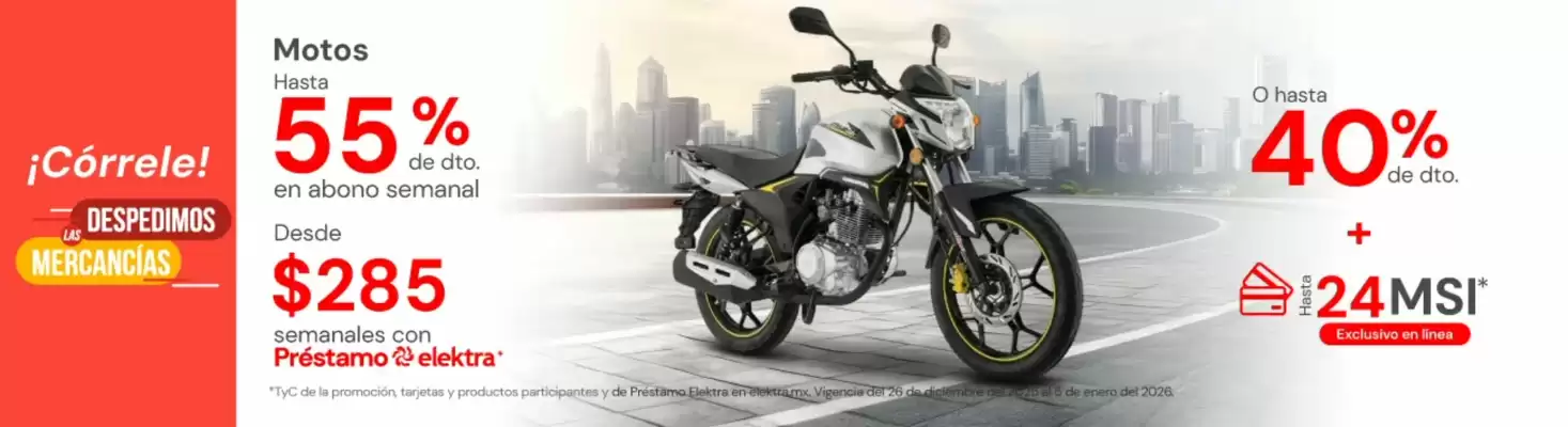 Catálogo Elektra (válido hasta 6-01)