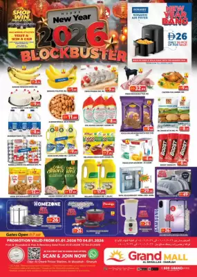 Grand Mall Sharjah catalogue (valid until 4-01)