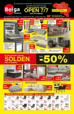 Belga Meubelen folder (geldig t/m 31-01)
