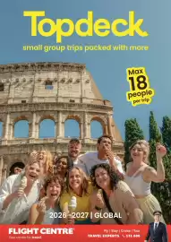 Flight Centre brochure Page 1